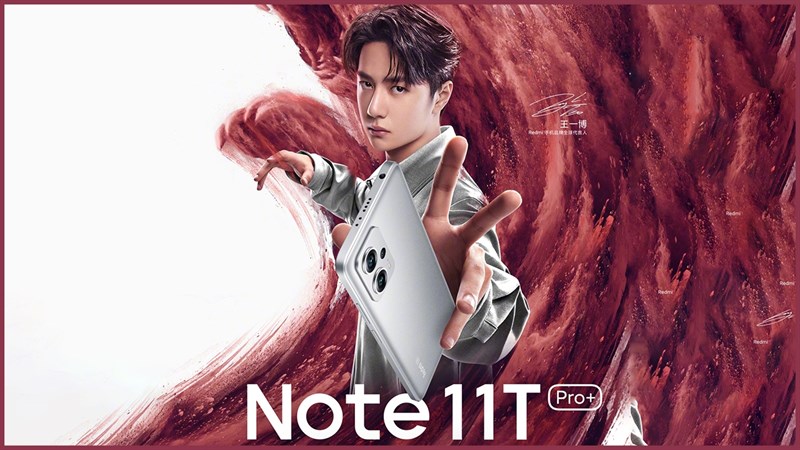 Wang Yibo (Vương Nhất Bác) tiếp tục là đại sứ thương hiệu cho Redmi Note 11T series