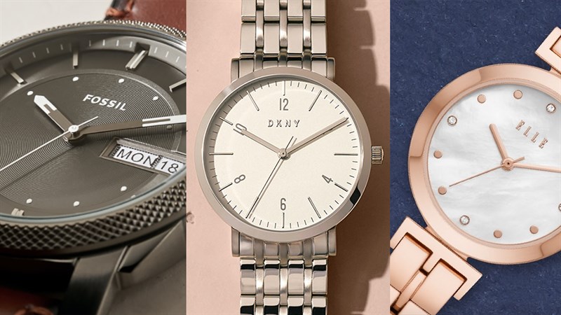 Bộ ba Fossil, Elle, DKNY