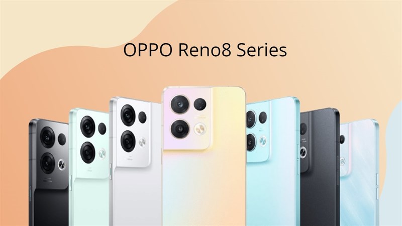 OPPO Reno8 series ra mắt với màn hình AMOLED, 3 camera sau