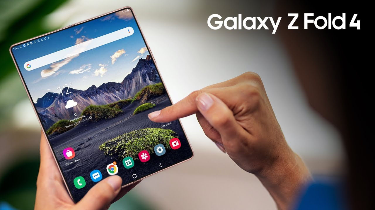 Samsung Galaxy Z Fold4 sẽ có tỉ lệ màn hình to hơn