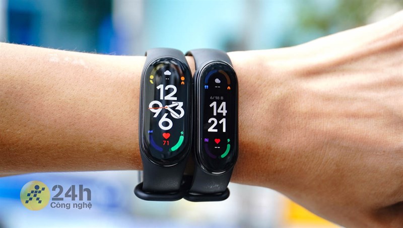 Kích thước màn hình trên Xiaomi Band 7 được nâng cấp lớn hơn so với tiền nhiệm Kích thước màn hình trên Xiaomi Band 7 được nâng cấp lớn hơn so với tiền nhiệm
