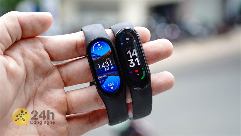Màn hình Xiaomi Band 7 cho khả năng hiển thị sắc nét với độ sáng cao Màn hình Xiaomi Band 7 cho khả năng hiển thị sắc nét với độ sáng cao
