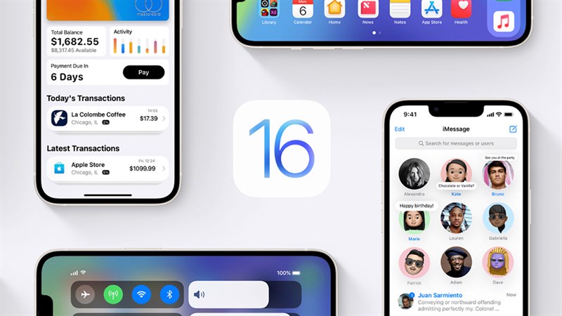 Chiêm ngưỡng concept iOS 16 tuyệt đẹp