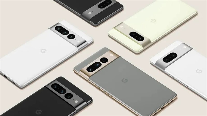 Rò rỉ loạt hình ảnh đầu tiên của Google Pixel 7