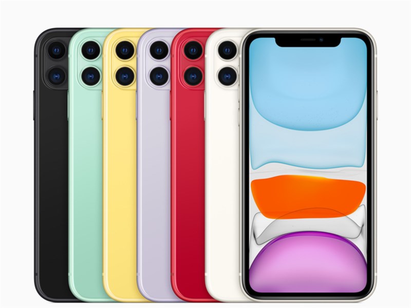 iPhone 11 với nhiều phiên bản màu sắc đẹp đẽ