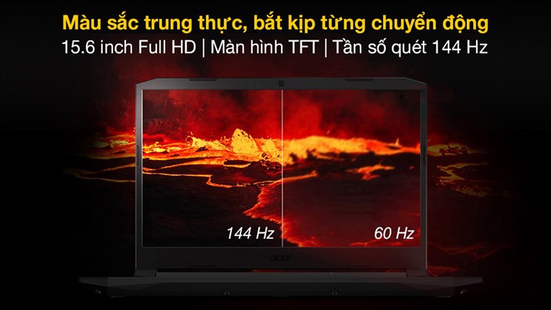 Màn hình có kích thước lớn giúp trải nghiệm gaming thoải mái hơn