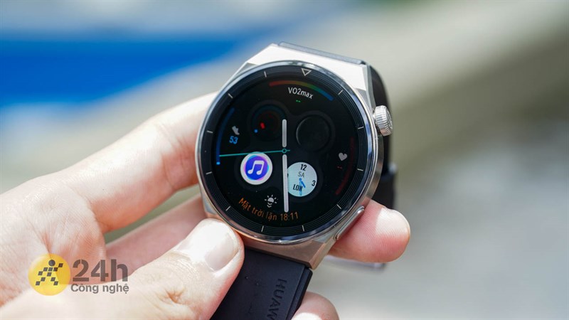 Huawei Watch GT 3 Pro đạt chuẩn kháng nước IP68 và 5 ATM, chịu được 200 chu kỳ áp lực nước khác nhau