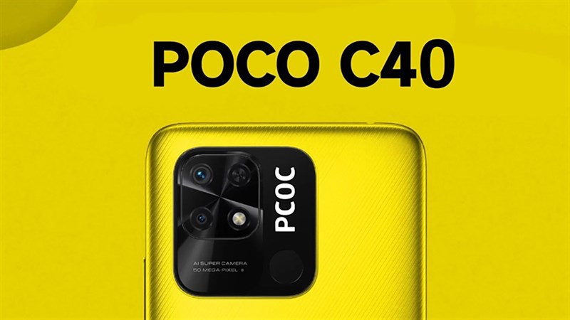 Hình ảnh minh họa cho smartphone POCO C40