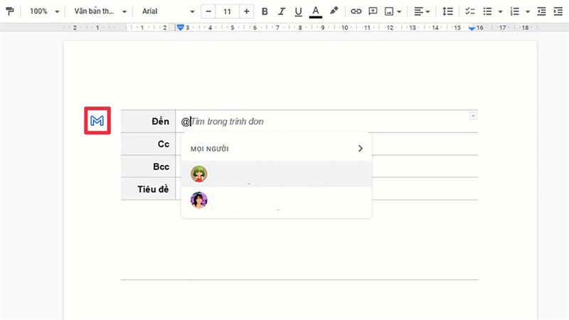 Cách gửi email cực nhanh từ Google Docs có thể bạn chưa biết, thử ngay nhé