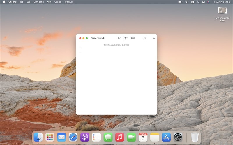 Tính năng Ghi chú nhanh cực tiện dụng trên macOS Monterey 12.4 Tính năng Ghi chú nhanh cực tiện dụng trên macOS Monterey 12.4