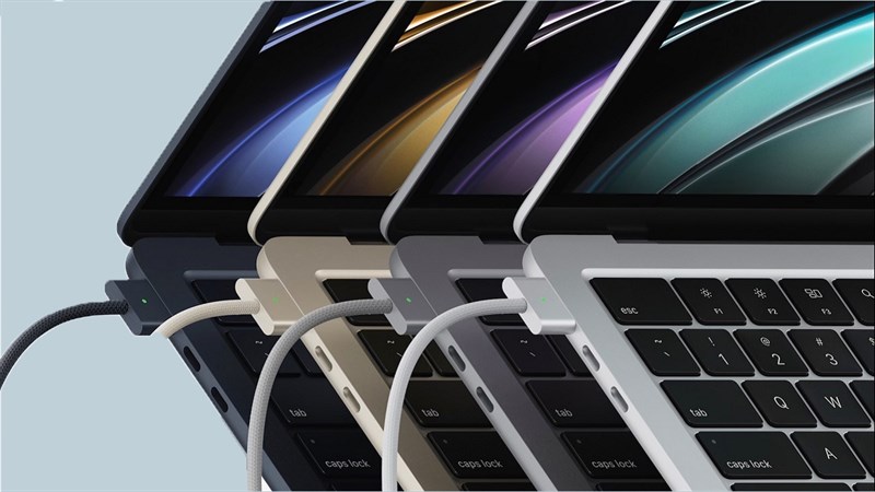MacBook Air M2 2022 chào đón sự trở lại của cổng sạc MagSafe tiện dụng MacBook Air M2 2022 chào đón sự trở lại của cổng sạc MagSafe tiện dụng