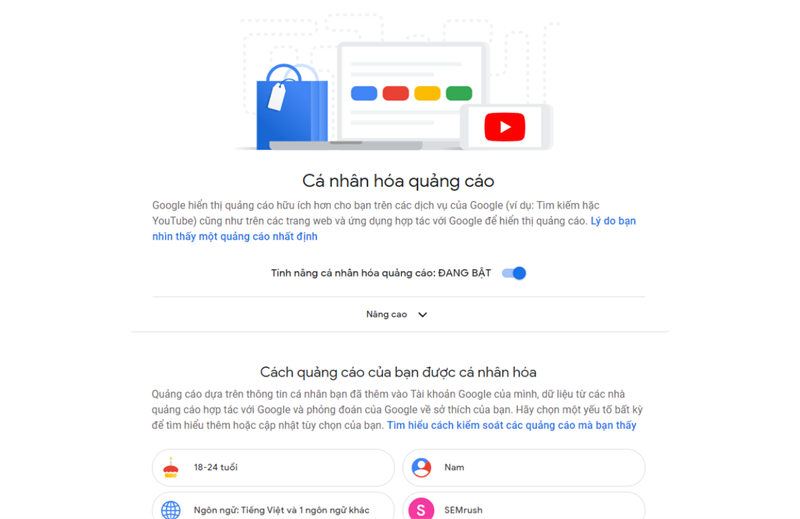 Truy cập vào đường dẫn chặn quảng cáo Google Truy cập vào đường dẫn chặn quảng cáo Google