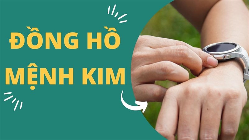 Mệnh Kim mua đồng hồ màu gì phù hợp