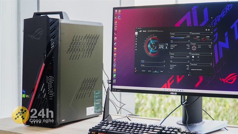 ROG Strix GT15 2022 mang một ngoại hình hầm hố, đậm chất gaming ROG Strix GT15 2022 mang một ngoại hình hầm hố, đậm chất gaming