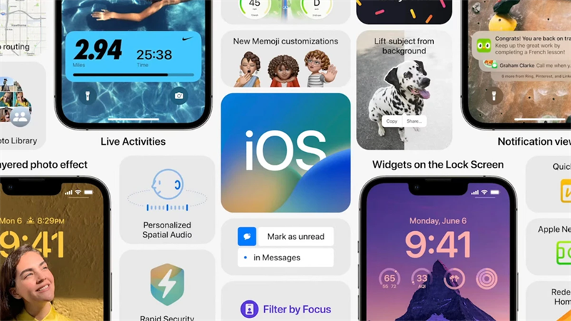 Ảnh giới thiệu khái quát iOS và iPadOS 16