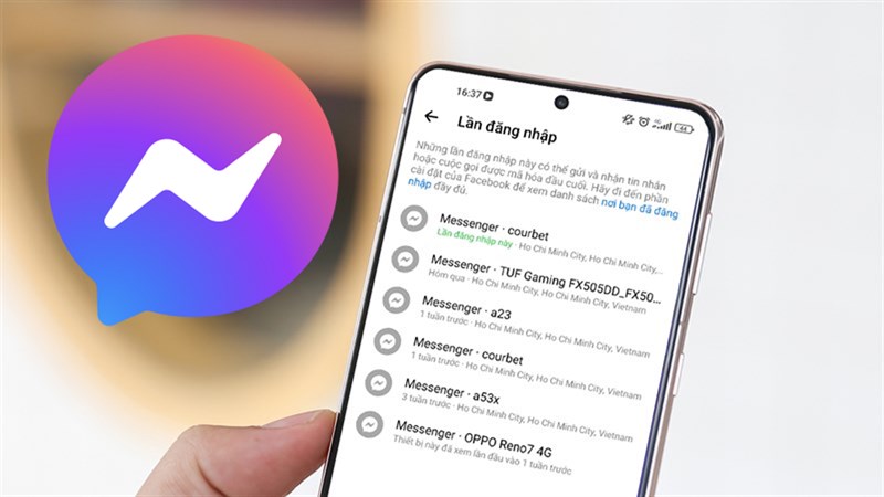 Cách xem lịch sử đăng nhập Messenger Cách xem lịch sử đăng nhập Messenger