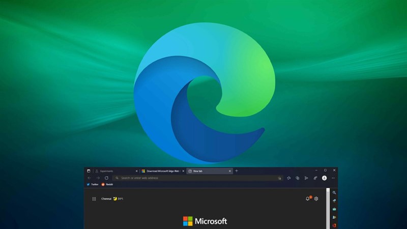 Cách bật thanh tab nổi tuyệt đẹp của Firefox trên Microsoft Edge