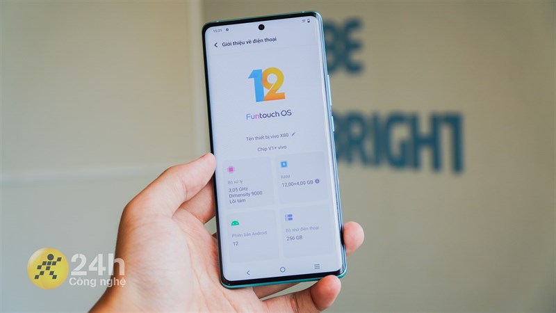 Vivo X80 cấu hình mạnh mẽ với Dimensity 9000 Vivo X80 cấu hình mạnh mẽ với Dimensity 9000