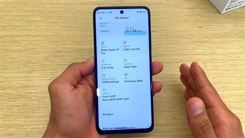 Đánh giá Redmi Note 11T Pro: Pin lớn, cấu hình mạnh, màn hình 144 Hz