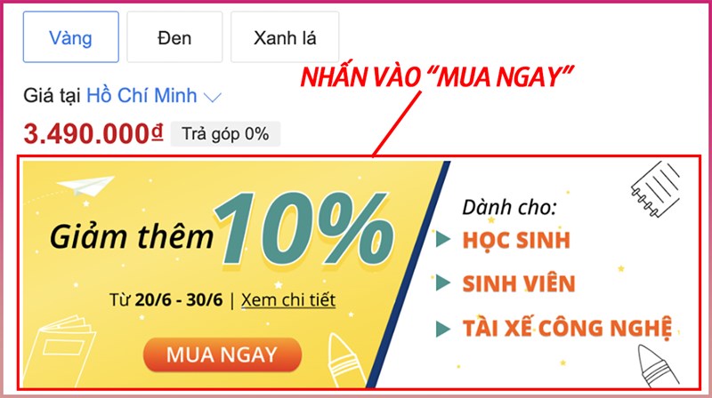 Ưu đãi giảm ngon khi mua POCO C40 dành cho Học sinh, Sinh viên, Tài xế công nghệ