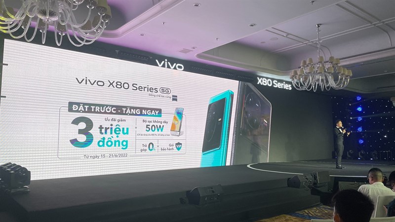 Sự kiện ra mắt Vivo X80 Series tại Việt Nam Sự kiện ra mắt Vivo X80 Series tại Việt Nam