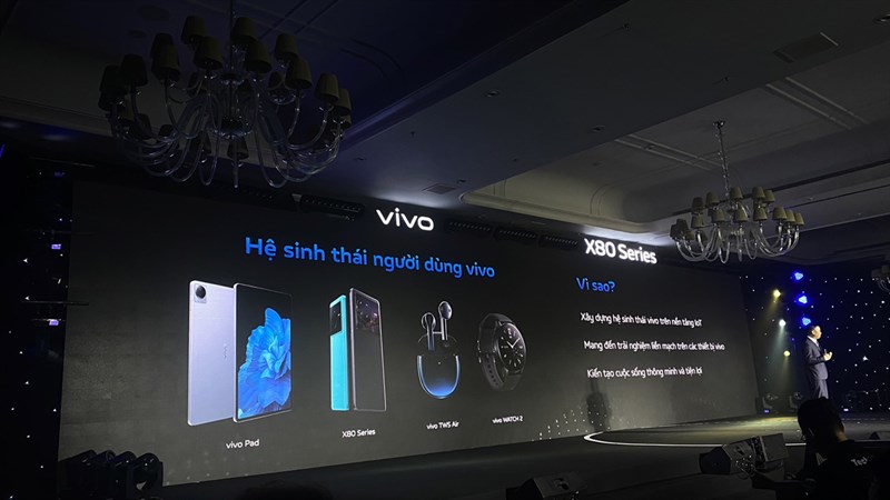 Sự kiện ra mắt Vivo X80 Series tại Việt Nam Sự kiện ra mắt Vivo X80 Series tại Việt Nam