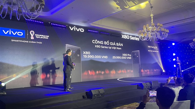 Sự kiện ra mắt Vivo X80 Series tại Việt Nam Sự kiện ra mắt Vivo X80 Series tại Việt Nam