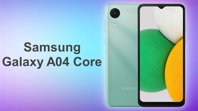 Smartphone giá rẻ Galaxy A04 Core lộ diện với nhiều màu sắc trẻ trung Smartphone giá rẻ Galaxy A04 Core lộ diện với nhiều màu sắc trẻ trung