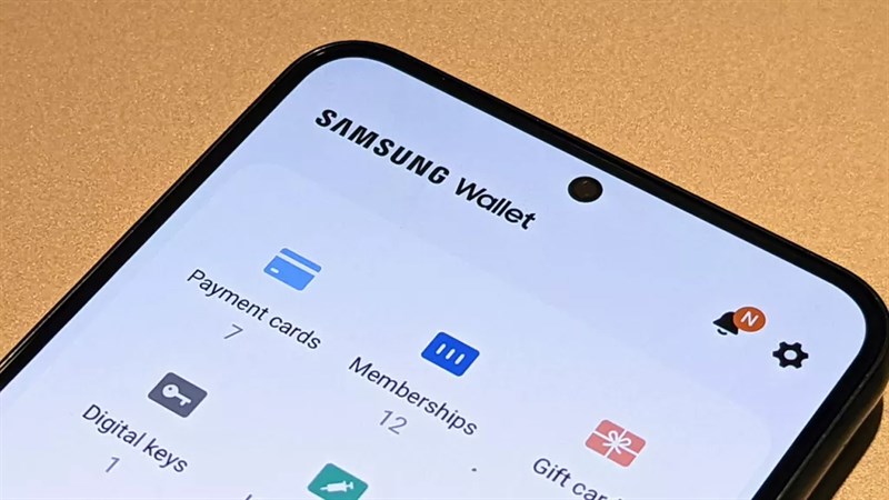 Ví điện tử Samsung Wallet mới ra mắt