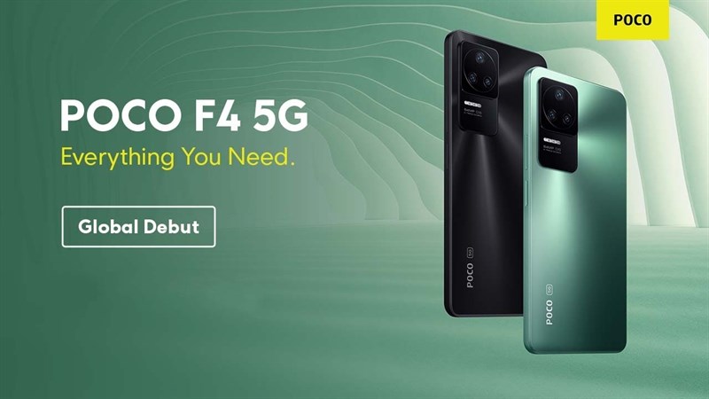 POCO F4 5G chính thức được ấn định ngày ra mắt toàn cầu