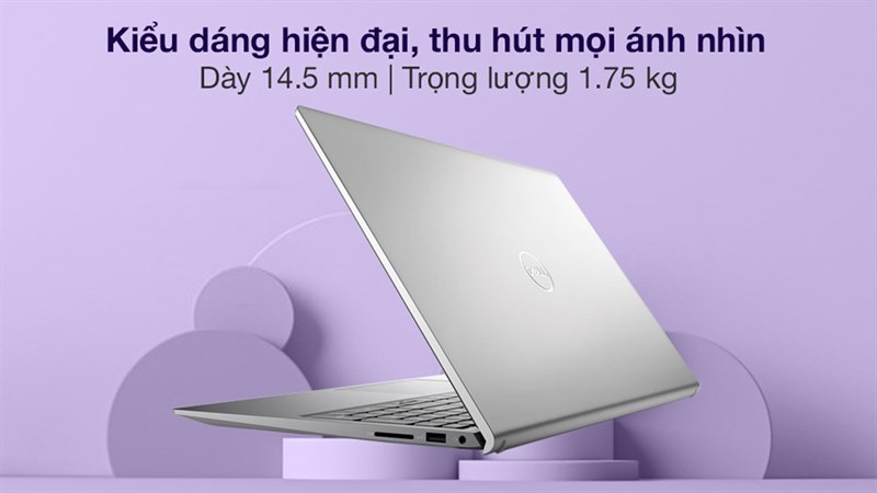 Dell Inspiron 15 5515 có thiết kế đơn giản và toát lên vẻ sang trọng Dell Inspiron 15 5515 có thiết kế đơn giản và toát lên vẻ sang trọng