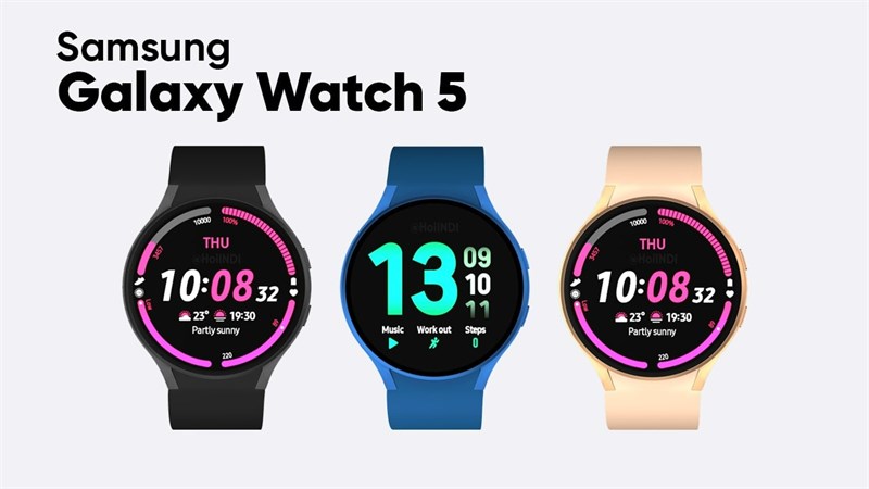 Hé lộ màu sắc Galaxy Watch 5, Watch 5 Pro trong rò rỉ mới