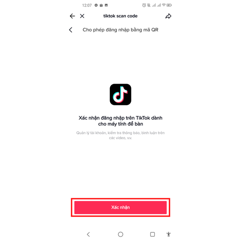 Hướng dẫn cách đăng nhập TikTok bằng mã QR không cần mật khẩu Hướng dẫn cách đăng nhập TikTok bằng mã QR không cần mật khẩu