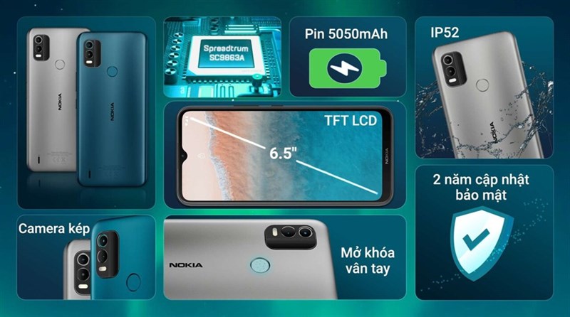 Khả năng chống nước IP52 Khả năng chống nước IP52