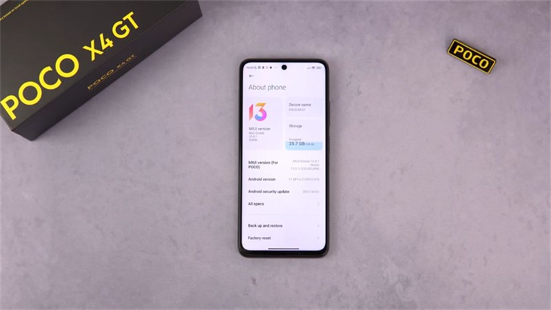 POCO X4 GT 5G POCO X4 GT 5G