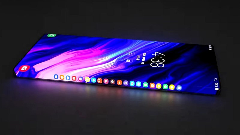 Ảnh minh họa tấm nền mới nhất của Samsung Ảnh minh họa tấm nền mới nhất của Samsung