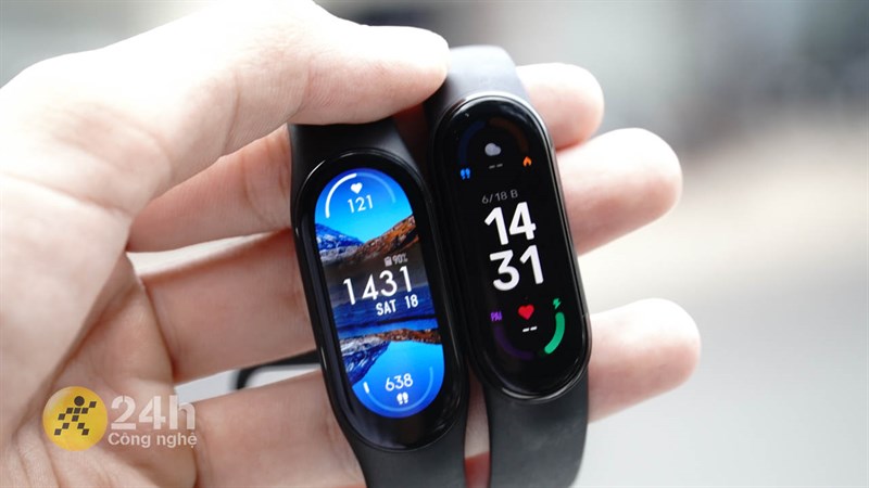 Mi Band luôn được trang bị màn hình AMOLED sắc nét