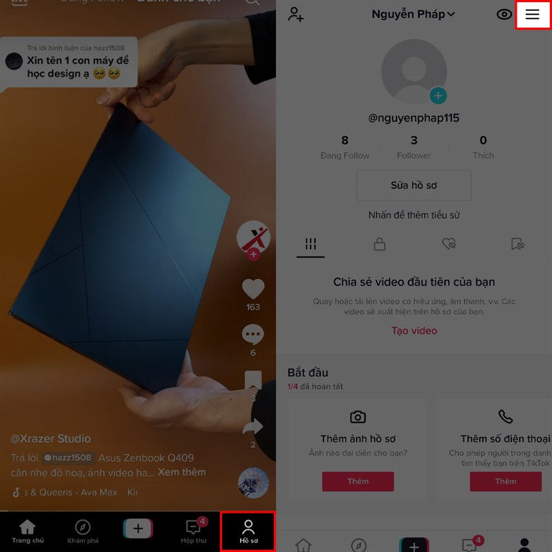 Cách đăng xuất TikTok ra khỏi thiết bị khác Cách đăng xuất TikTok ra khỏi thiết bị khác