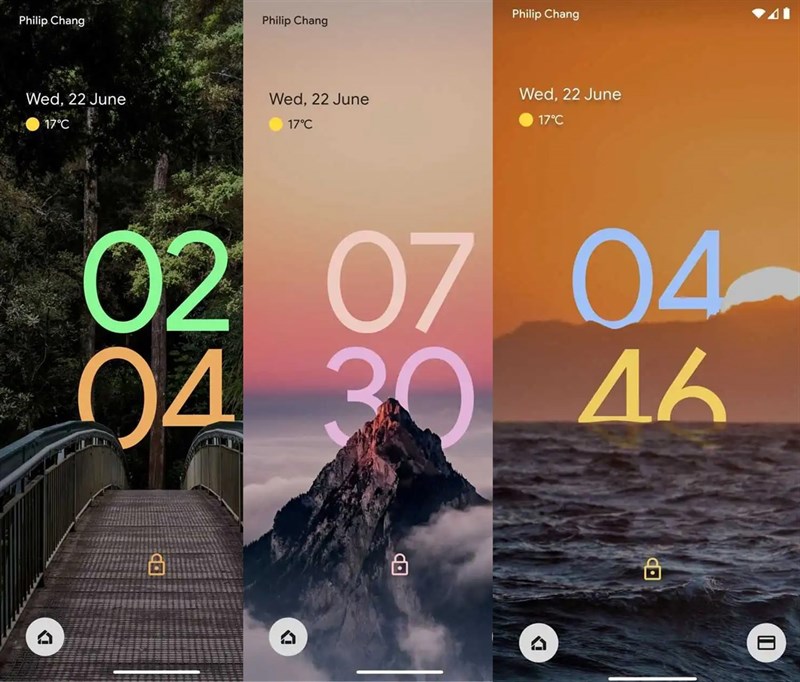Màn hình khóa Android lấy cảm hứng từ iOS 16: Nhiều điểm nhấn ấn tượng