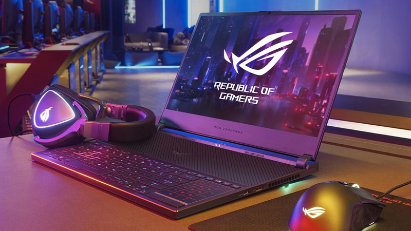 Màn hình kích thước lớn của laptop gaming giúp bạn có những giây phút giải trí tuyệt vời