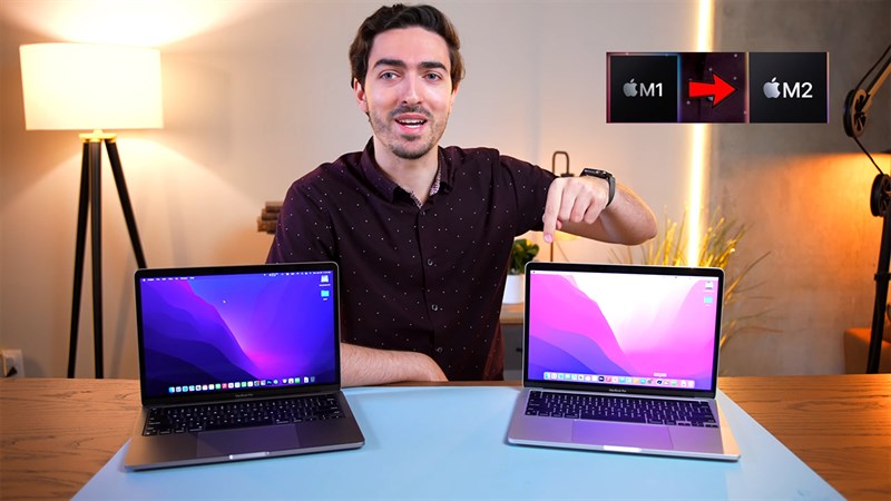 YouTuber nâng cấp chiếc MacBook Pro M1 lên chip Apple M2 hoàn toàn mới