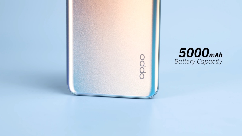 Viên pin của OPPO A96 có dung lượng 5.000 mAh. Nguồn: Fisayo Fosudo 