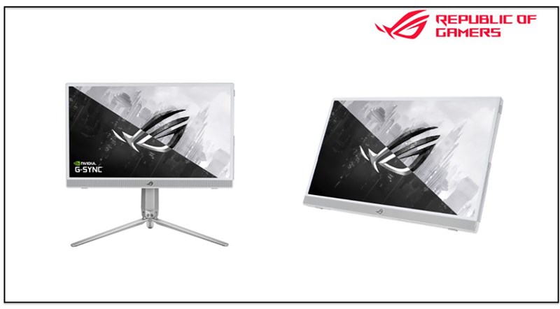 Thiết kế của màn hình ASUS ROG Strix XG16