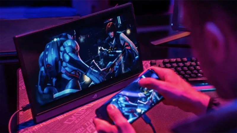 Hình ảnh màn hình gaming ASUS