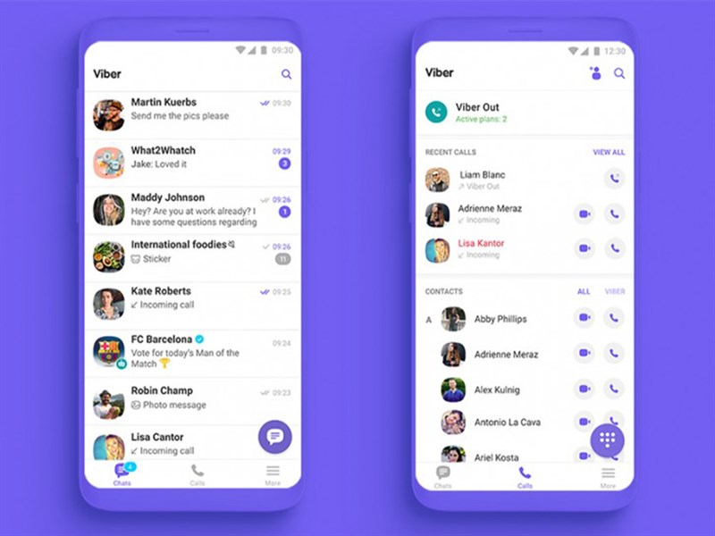 Viber với giao diện đơn giản dễ làm quen Viber với giao diện đơn giản dễ làm quen