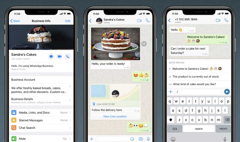 Whatsapp với giao diện trực quan, dễ dùng. Whatsapp với giao diện trực quan, dễ dùng.