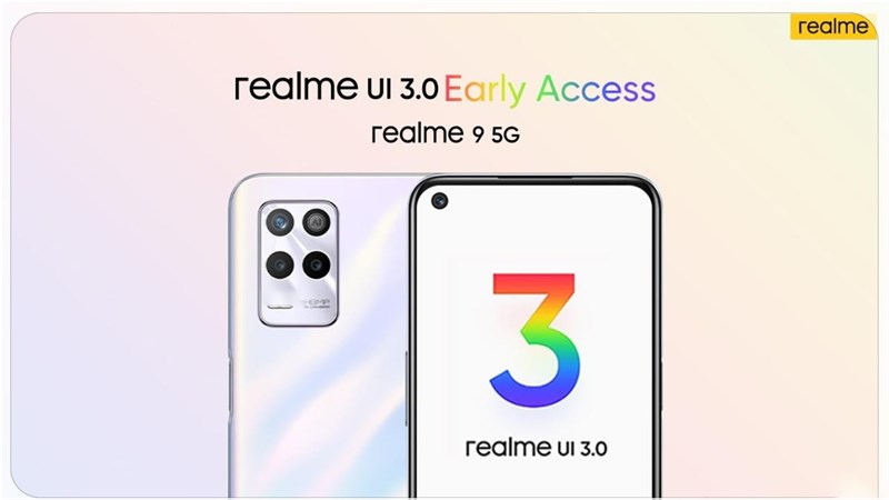 Người dùng Realme 9 5G có thể trải nghiệm sớm phiên bản Realme UI 3.0