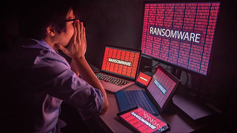 Hình ảnh minh họa ransomware tấn công Hình ảnh minh họa ransomware tấn công