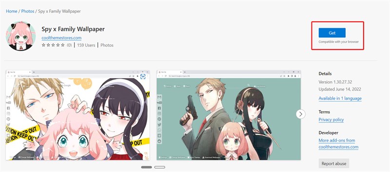 Cách chia sẻ theme Spy x Family cho Chrome, Microsoft Edge Cách chia sẻ theme Spy x Family cho Chrome, Microsoft Edge
