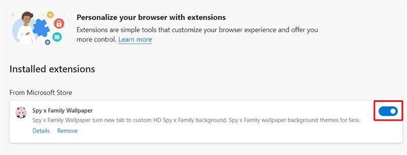 Cách chia sẻ theme Spy x Family cho Chrome, Microsoft Edge Cách chia sẻ theme Spy x Family cho Chrome, Microsoft Edge